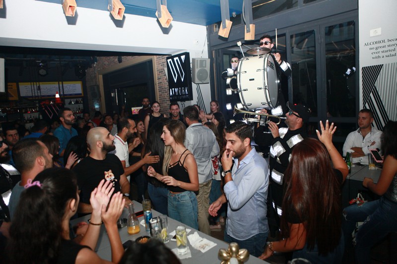 AT Work Beirut on Saturday Night