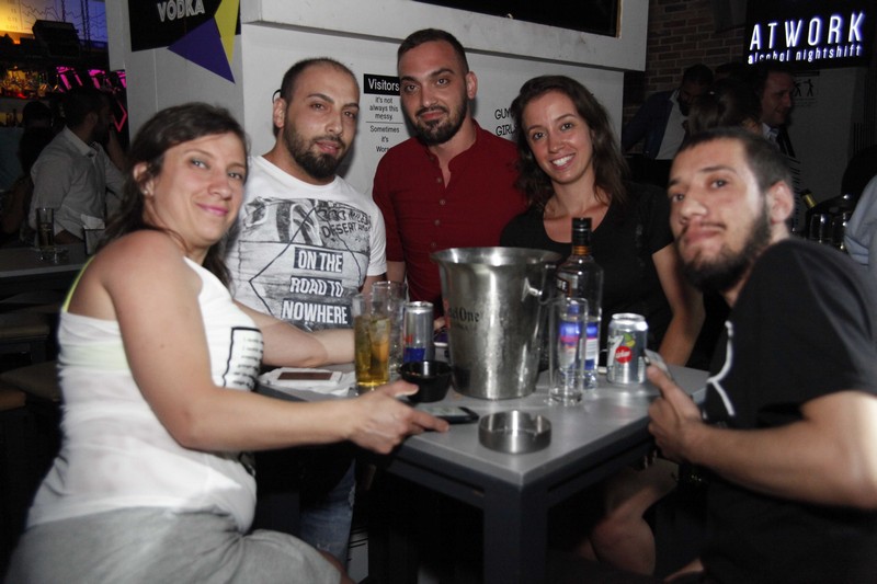 AT Work Beirut on Saturday Night