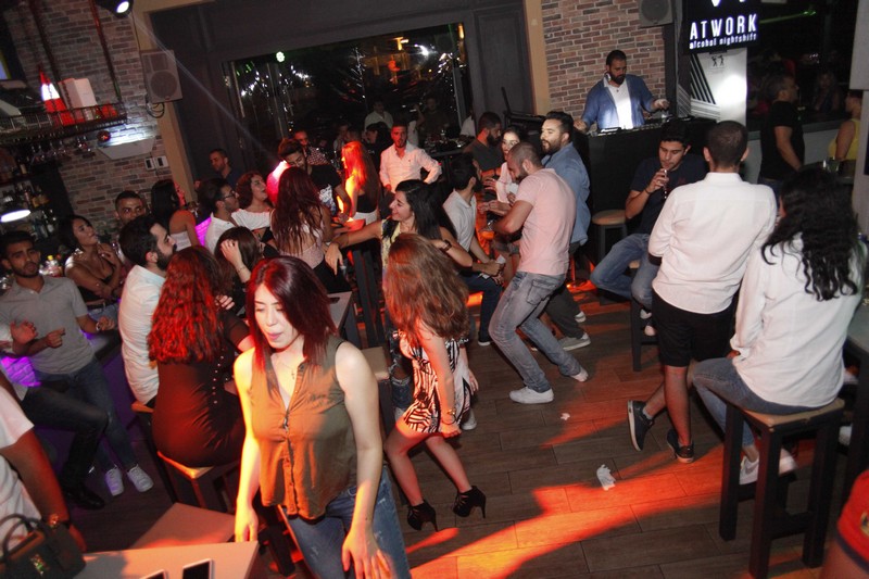 AT Work Beirut on Saturday Night