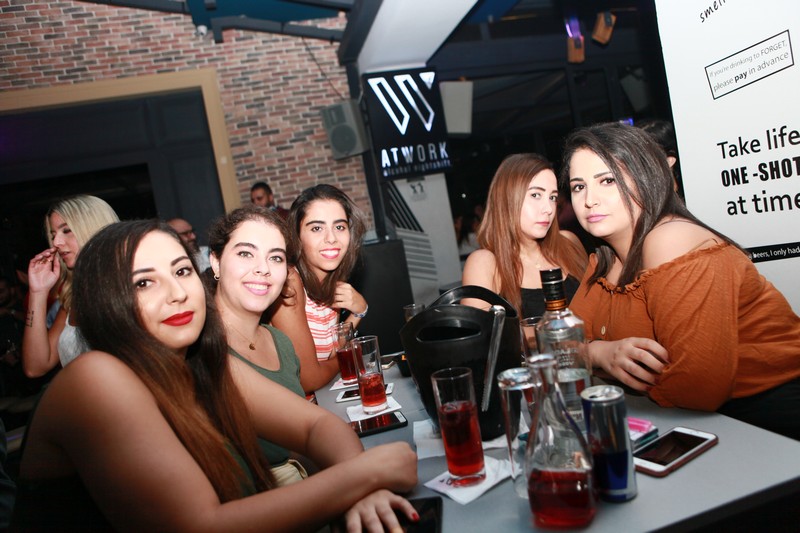 AT Work Beirut on Saturday Night