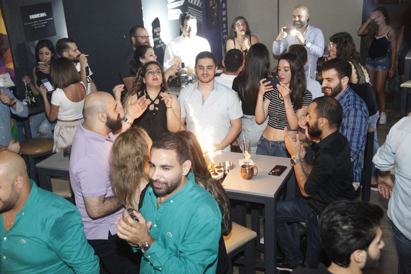 AT Work Beirut on Saturday Night