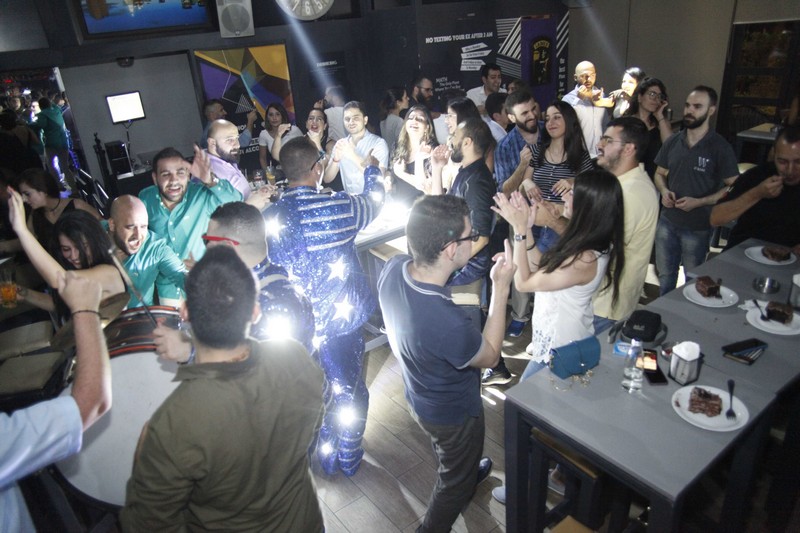AT Work Beirut on Saturday Night