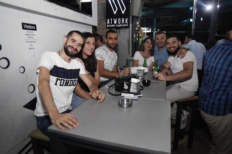 AT Work Beirut on Saturday Night