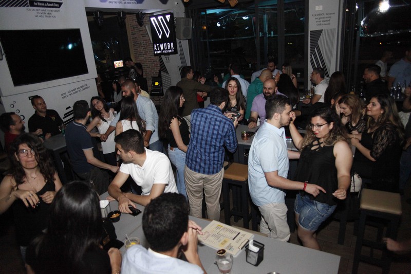 AT Work Beirut on Saturday Night