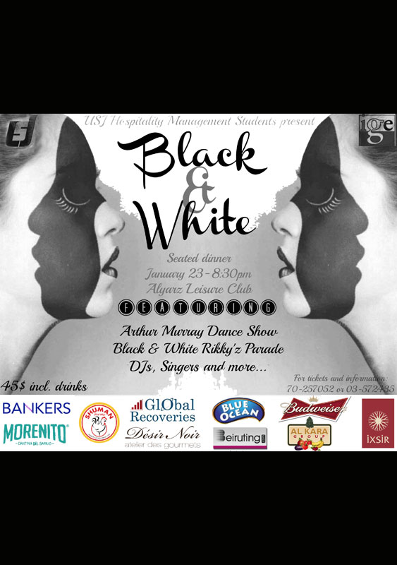 USJ Black & White Night 