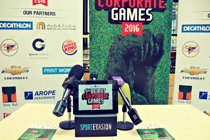 Beirut Corporate Games Press Conference 