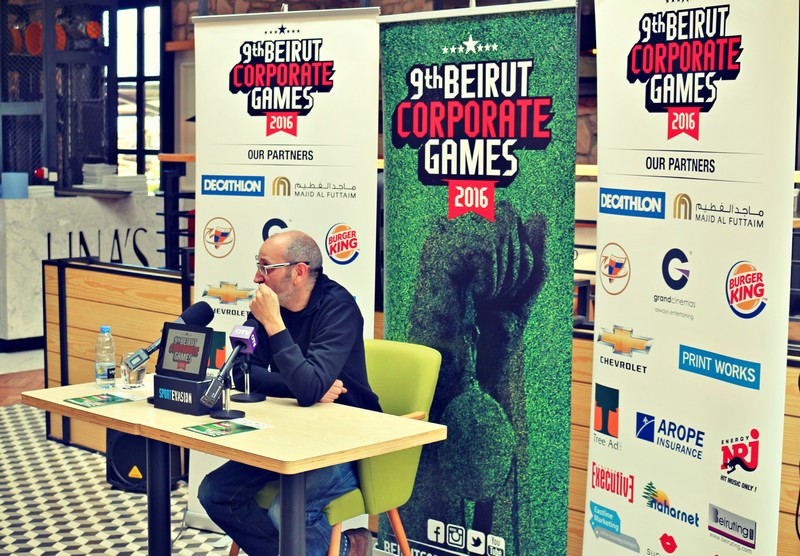 Beirut Corporate Games Press Conference 