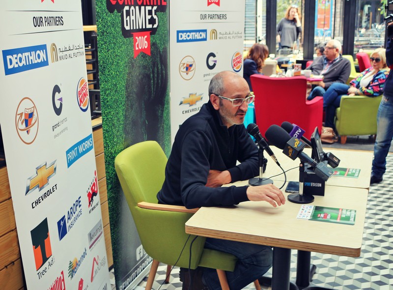 Beirut Corporate Games Press Conference 