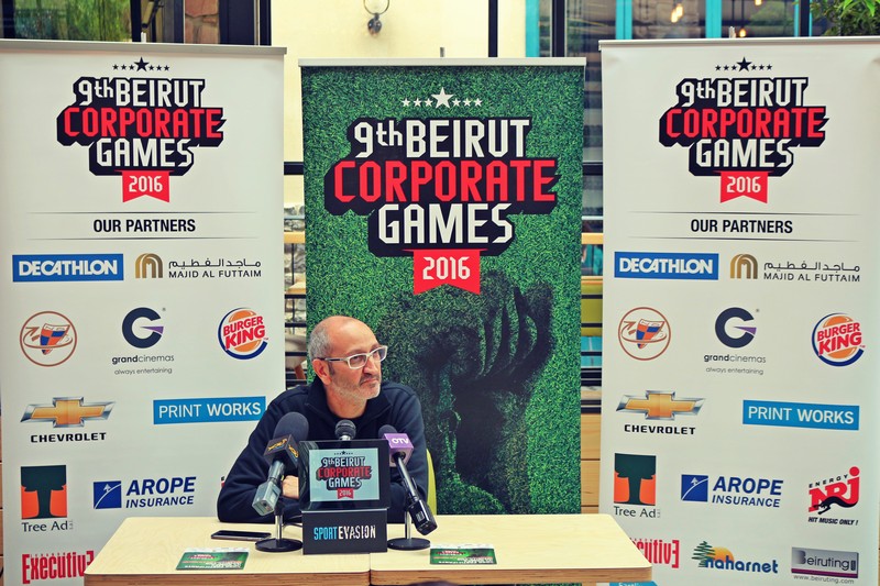 Beirut Corporate Games Press Conference 