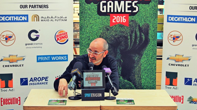 Beirut Corporate Games Press Conference 