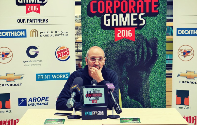 Beirut Corporate Games Press Conference 