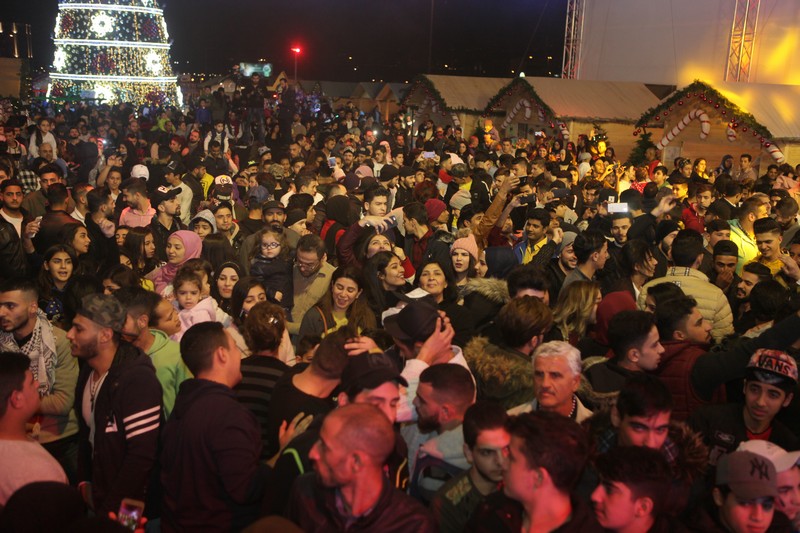 Showtime Beirut performing at Beirut Christmas Village 2018 organized by BEASTS