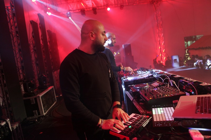 AB Brothers at Beirut Christmas Village 2018 by BEASTS