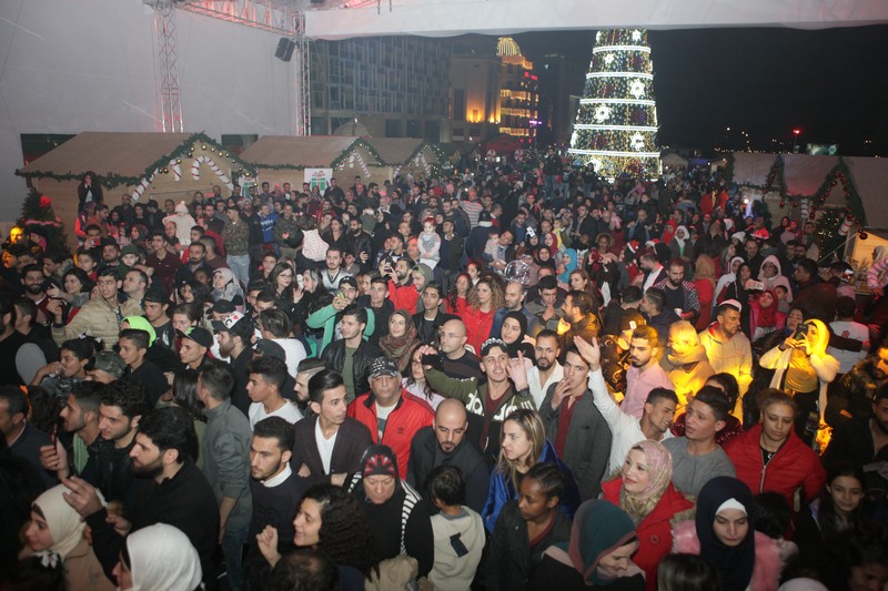 Showtime Beirut performing at Beirut Christmas Village 2018 organized by BEASTS