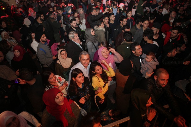 Showtime Beirut performing at Beirut Christmas Village 2018 organized by BEASTS