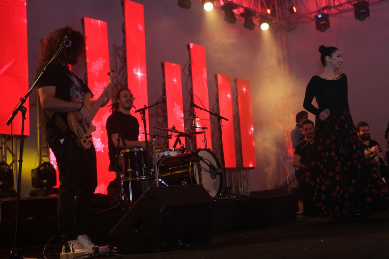 Showtime Beirut performing at Beirut Christmas Village 2018 organized by BEASTS