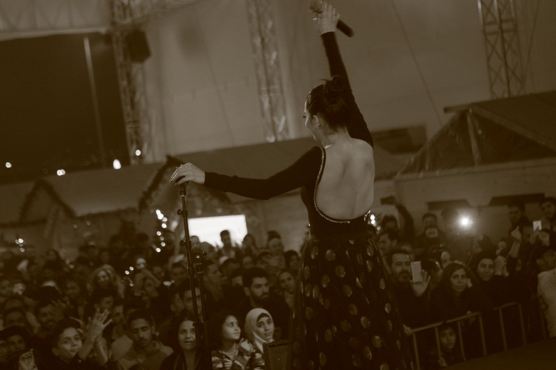 Showtime Beirut performing at Beirut Christmas Village 2018 organized by BEASTS