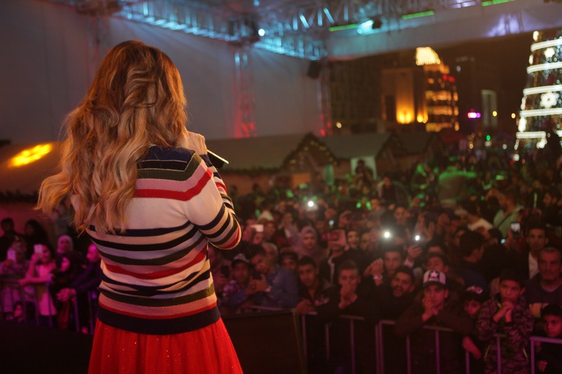 Showtime Beirut performing at Beirut Christmas Village 2018 organized by BEASTS