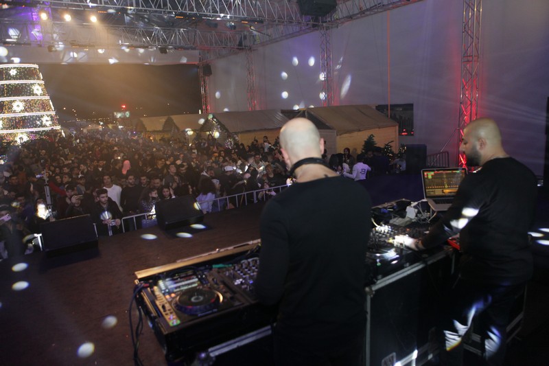 AB Brothers at Beirut Christmas Village 2018 by BEASTS