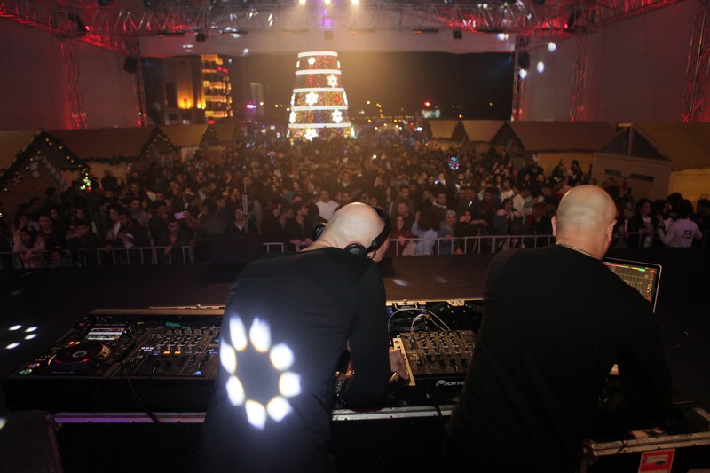 AB Brothers at Beirut Christmas Village 2018 by BEASTS