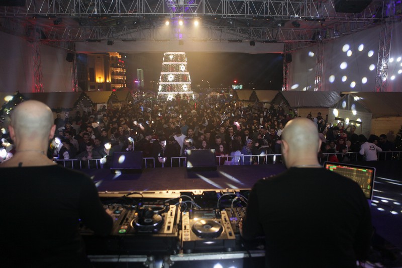 AB Brothers at Beirut Christmas Village 2018 by BEASTS