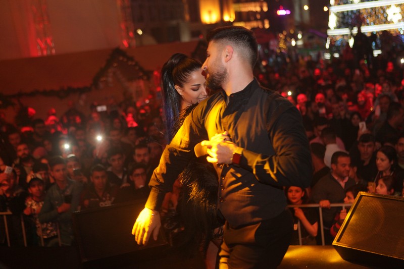 Showtime Beirut performing at Beirut Christmas Village 2018 organized by BEASTS