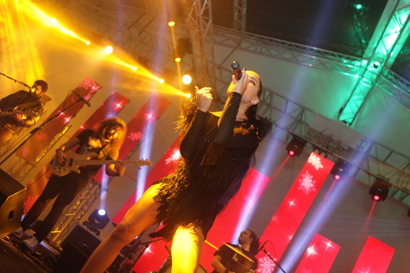 Showtime Beirut performing at Beirut Christmas Village 2018 organized by BEASTS
