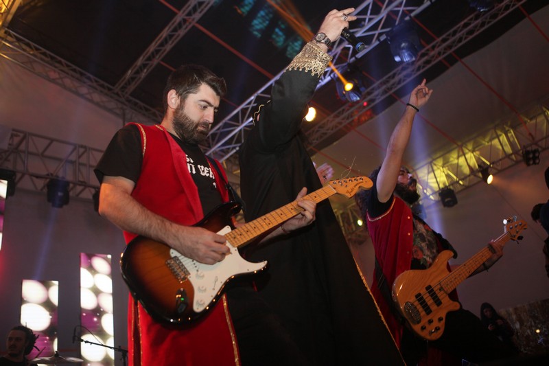 Showtime Beirut performing at Beirut Christmas Village 2018 organized by BEASTS