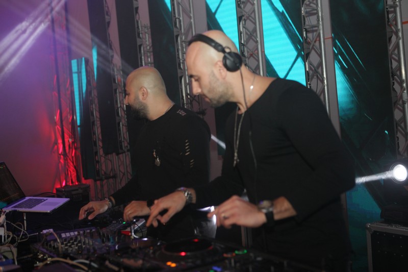 AB Brothers at Beirut Christmas Village 2018 by BEASTS