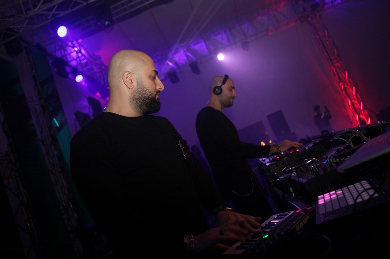 AB Brothers at Beirut Christmas Village 2018 by BEASTS