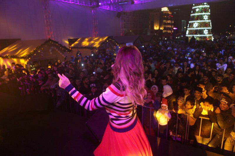 Showtime Beirut performing at Beirut Christmas Village 2018 organized by BEASTS