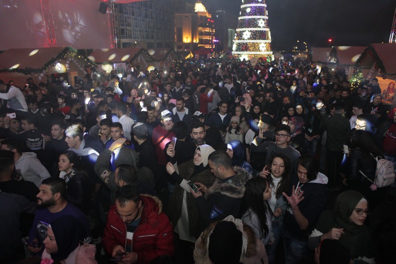 AB Brothers at Beirut Christmas Village 2018 by BEASTS