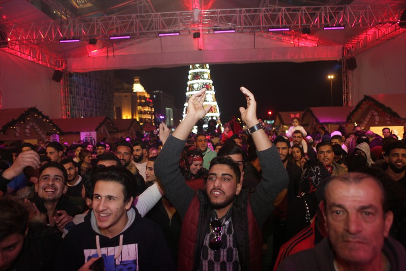 Showtime Beirut performing at Beirut Christmas Village 2018 organized by BEASTS