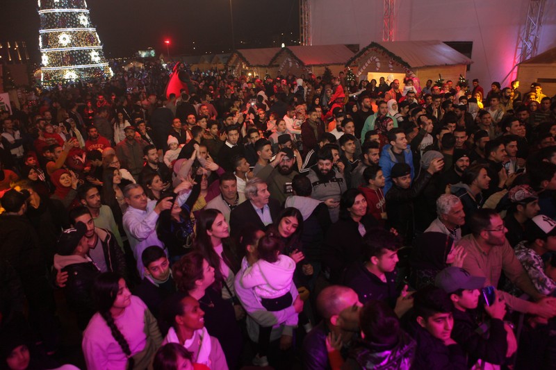 Showtime Beirut performing at Beirut Christmas Village 2018 organized by BEASTS