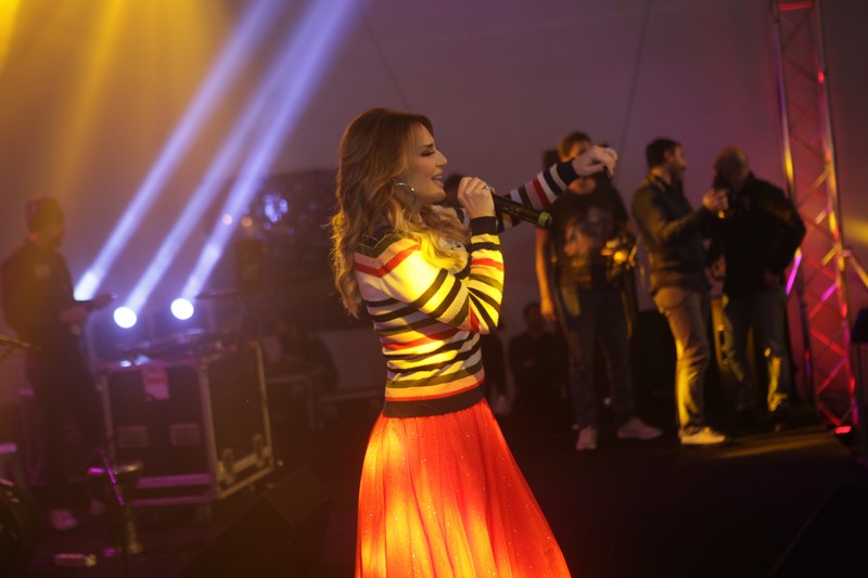 Showtime Beirut performing at Beirut Christmas Village 2018 organized by BEASTS