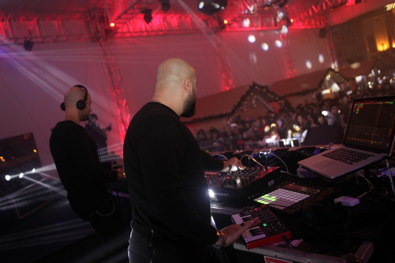 AB Brothers at Beirut Christmas Village 2018 by BEASTS