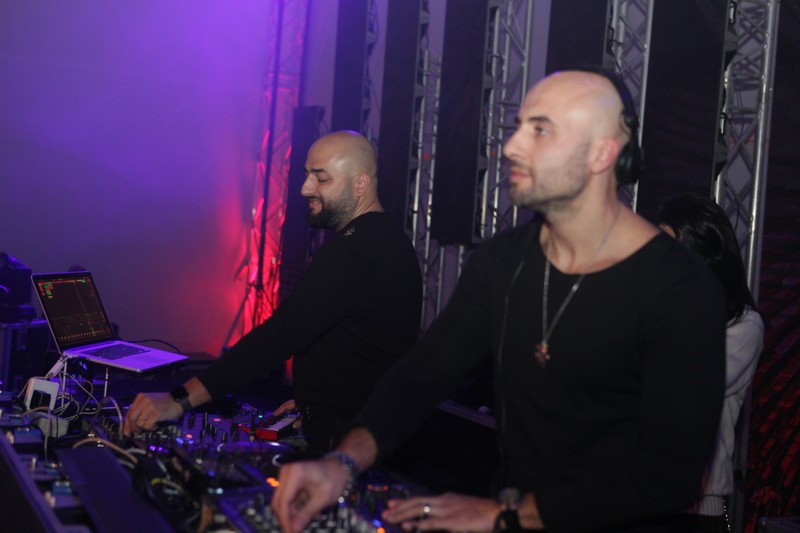 AB Brothers at Beirut Christmas Village 2018 by BEASTS