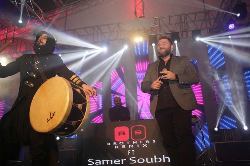 AB Brothers at Beirut Christmas Village 2018 by BEASTS