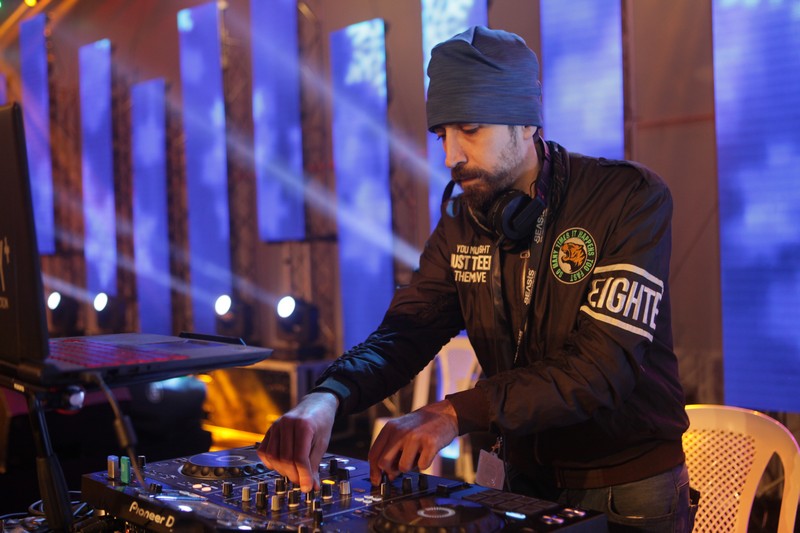 Showtime Beirut performing at Beirut Christmas Village 2018 organized by BEASTS