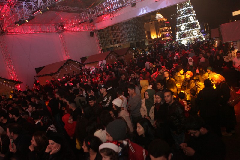 Showtime Beirut performing at Beirut Christmas Village 2018 organized by BEASTS