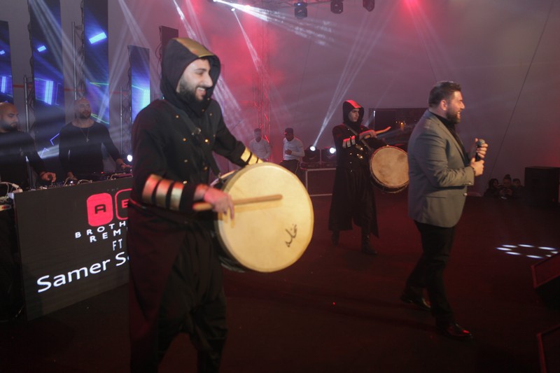 AB Brothers at Beirut Christmas Village 2018 by BEASTS