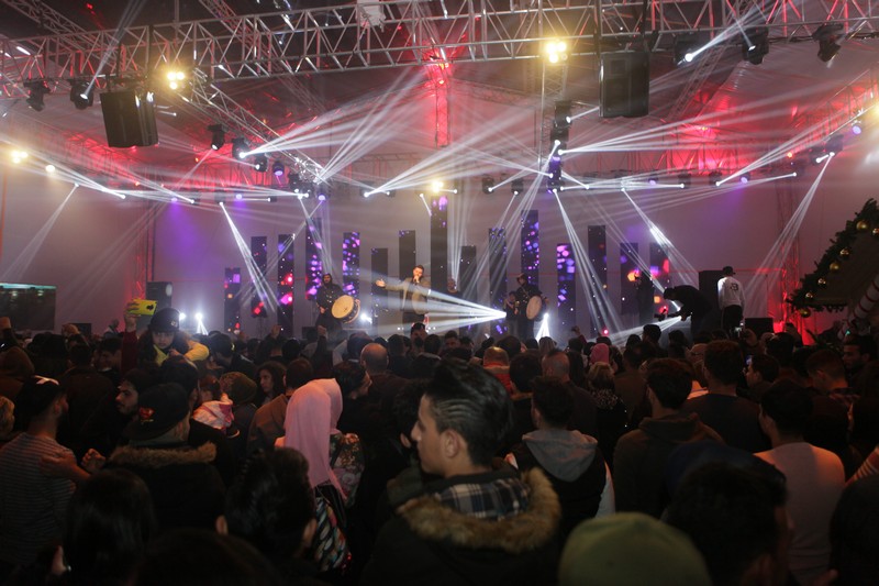 AB Brothers at Beirut Christmas Village 2018 by BEASTS
