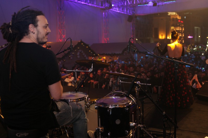 Showtime Beirut performing at Beirut Christmas Village 2018 organized by BEASTS