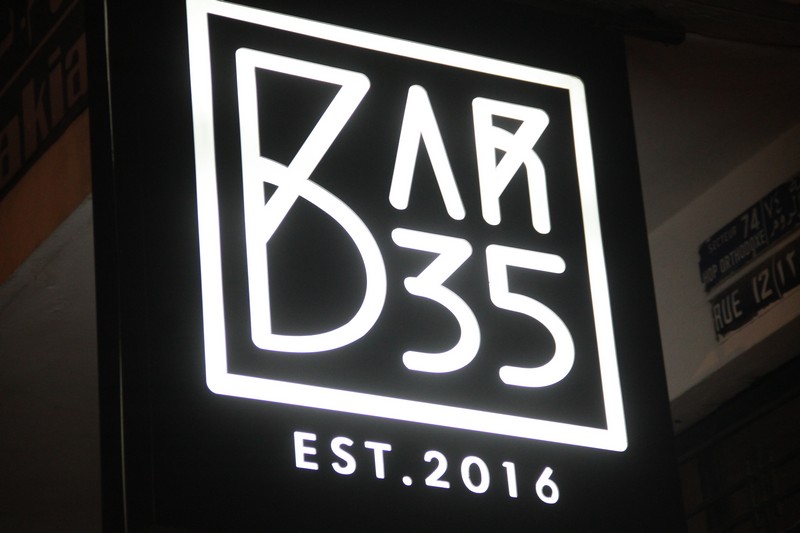 Bar 35 on Saturday Night