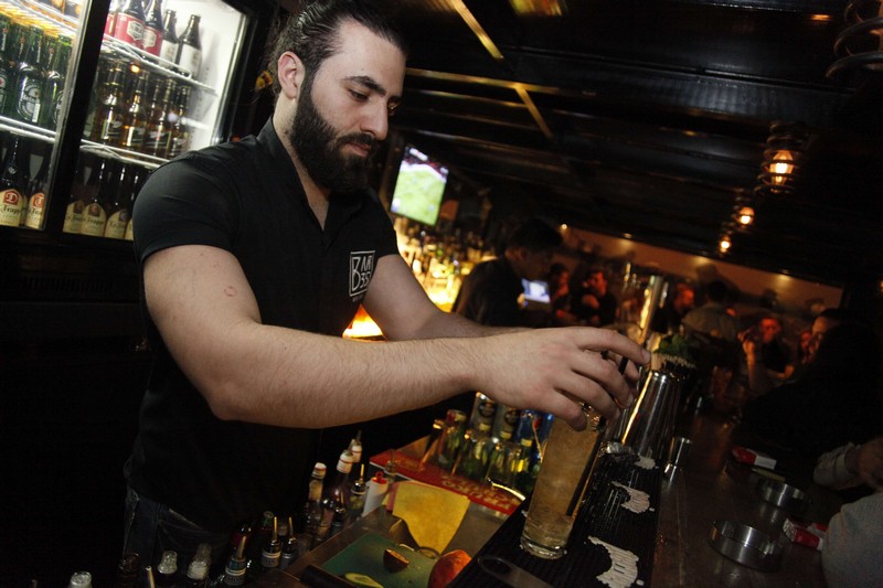 Bar 35 on Saturday Night