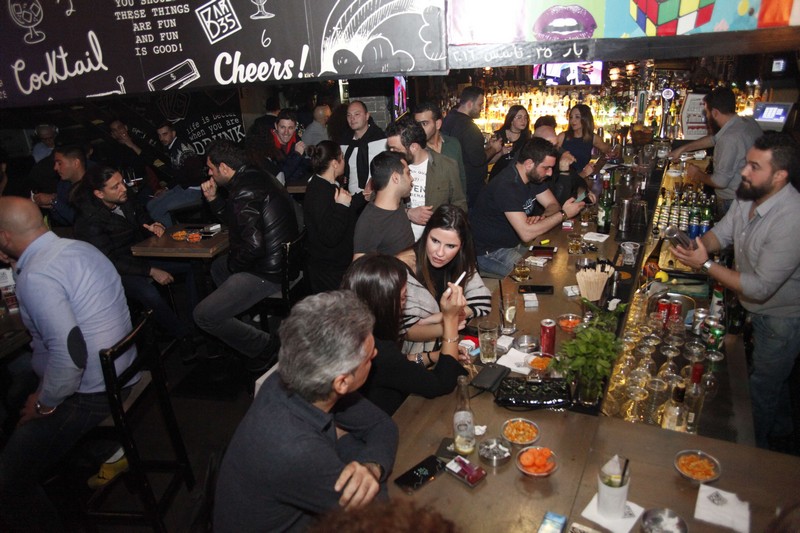 Bar 35 on Saturday Night