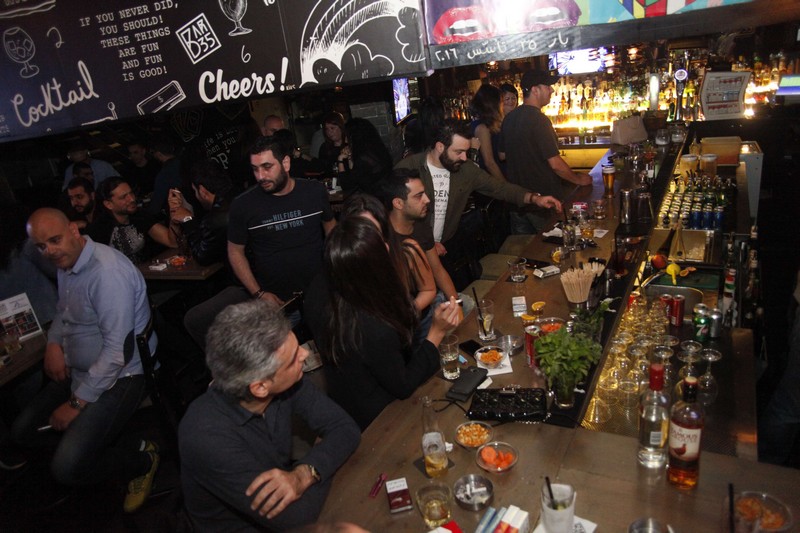 Bar 35 on Saturday Night