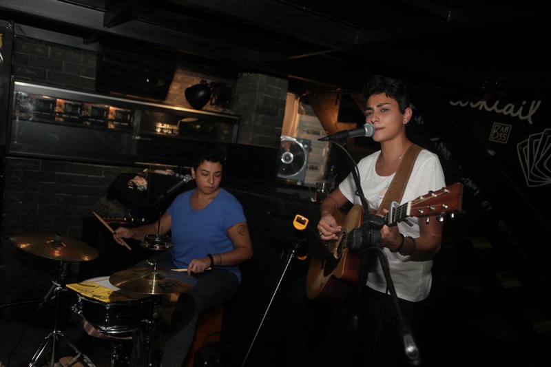 Elissar & Rachel at Bar 35