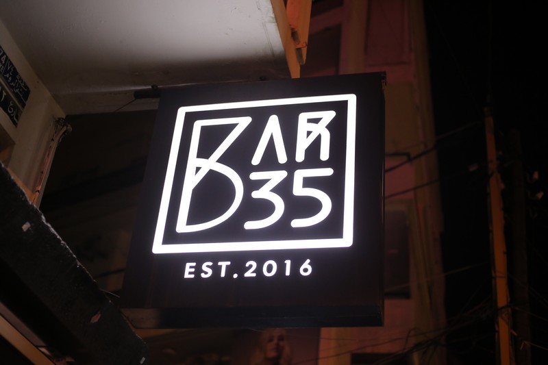 Bar 35 on Sunday Night