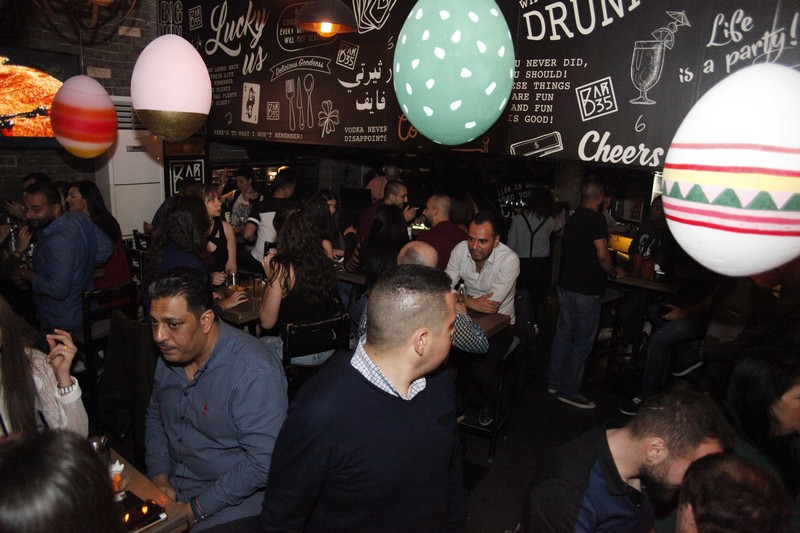 Bar 35 on Saturday Night